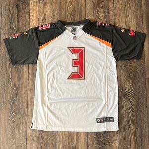 NFL NIKE Tampa Bay Bucs Jameis Winston #3 On Field Printed Jersey Size Youth XL